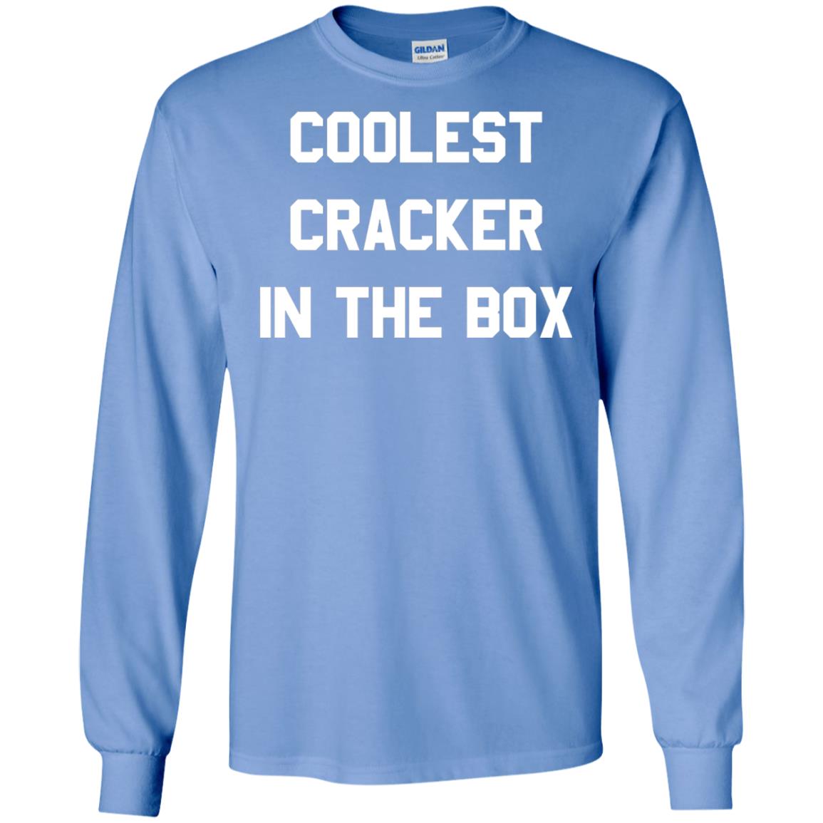 Coolest Cracker In The Box T-shirt Carolina Blue