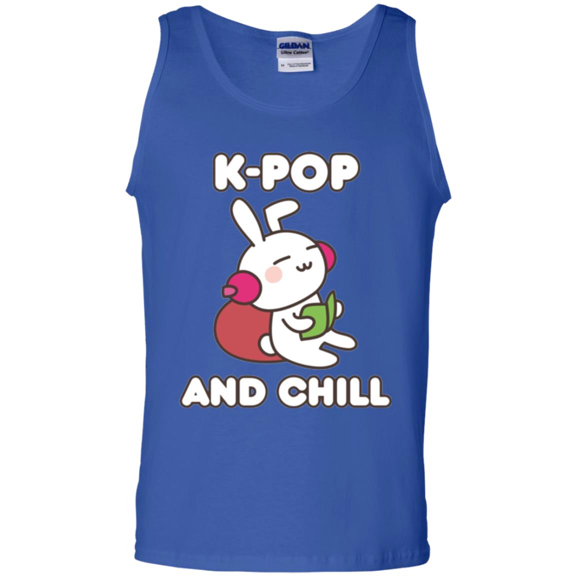 K-pop T-shirt K-pop And Chill Royal