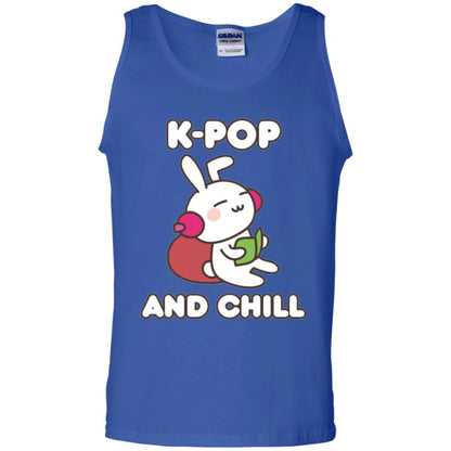 K-pop T-shirt K-pop And Chill Royal