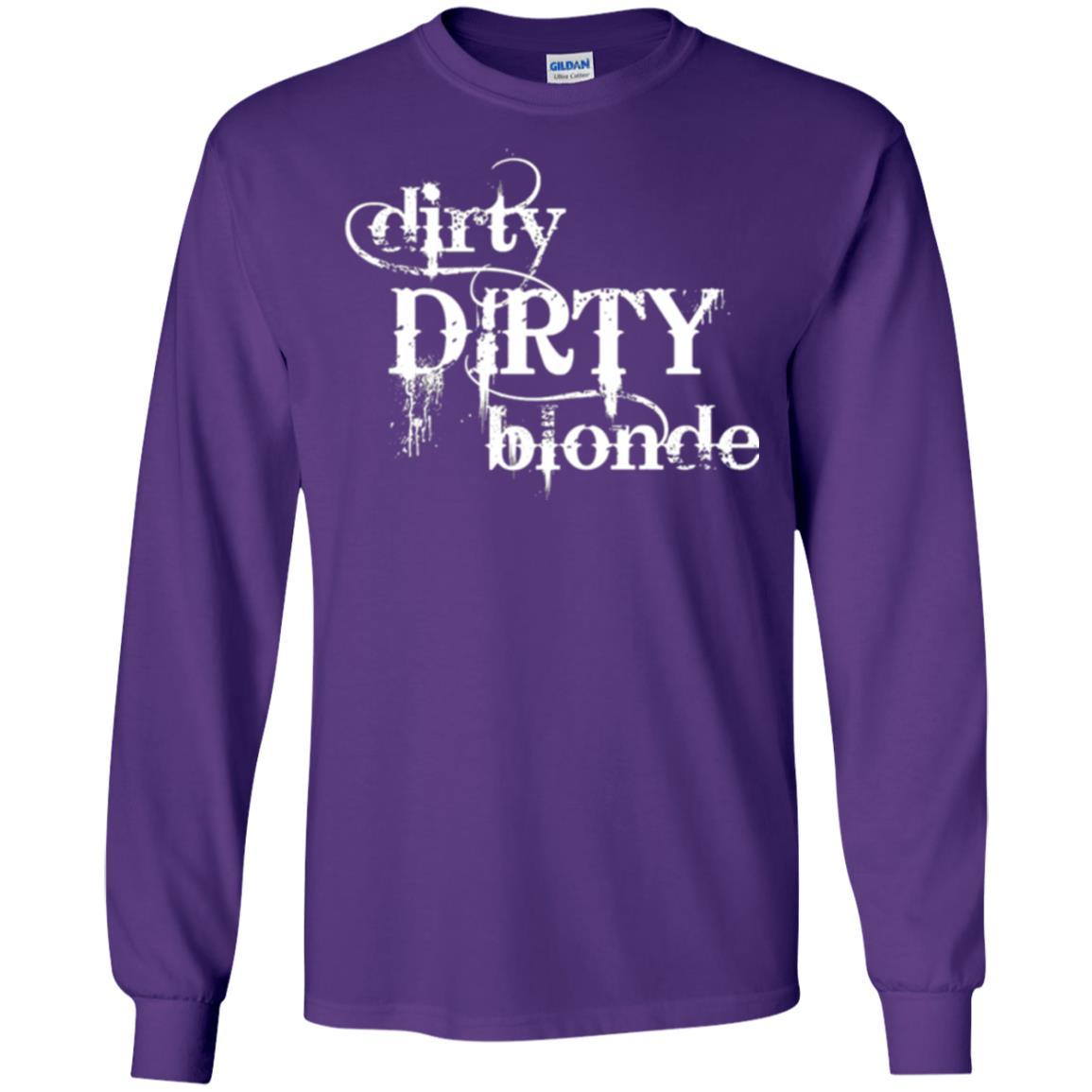 Dirty Dirty Blonde T-shirt Purple