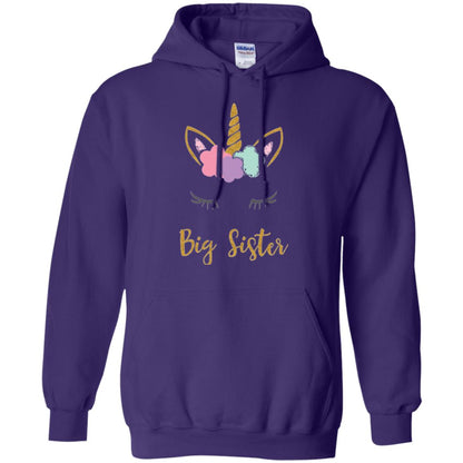 Family T-shirt Big Sister Purple