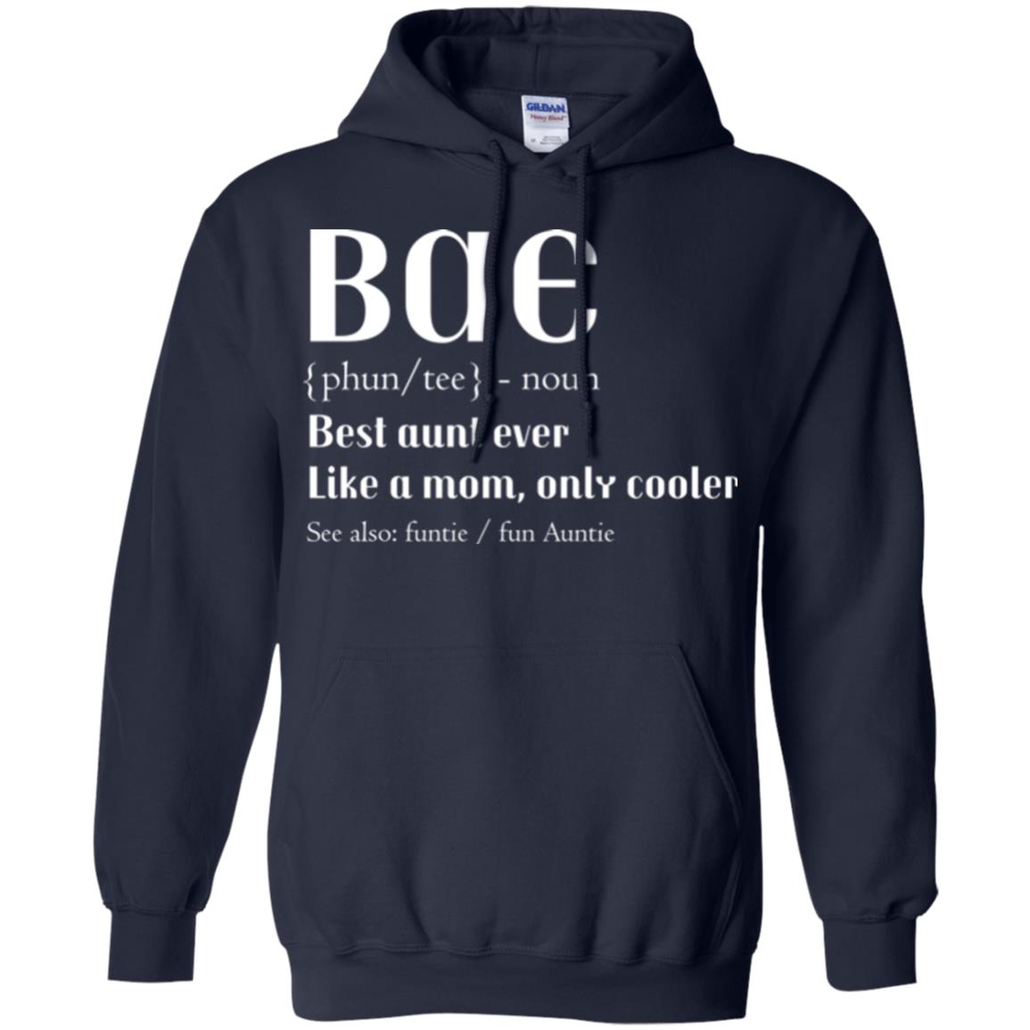 Bae Best Aunt Ever Shirt Navy