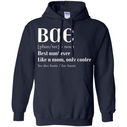 Bae Best Aunt Ever Shirt Navy