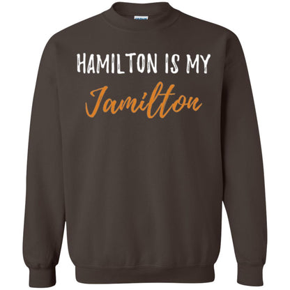 Musican T-shirt Hamilton Is My Jamilton Dark Chocolate