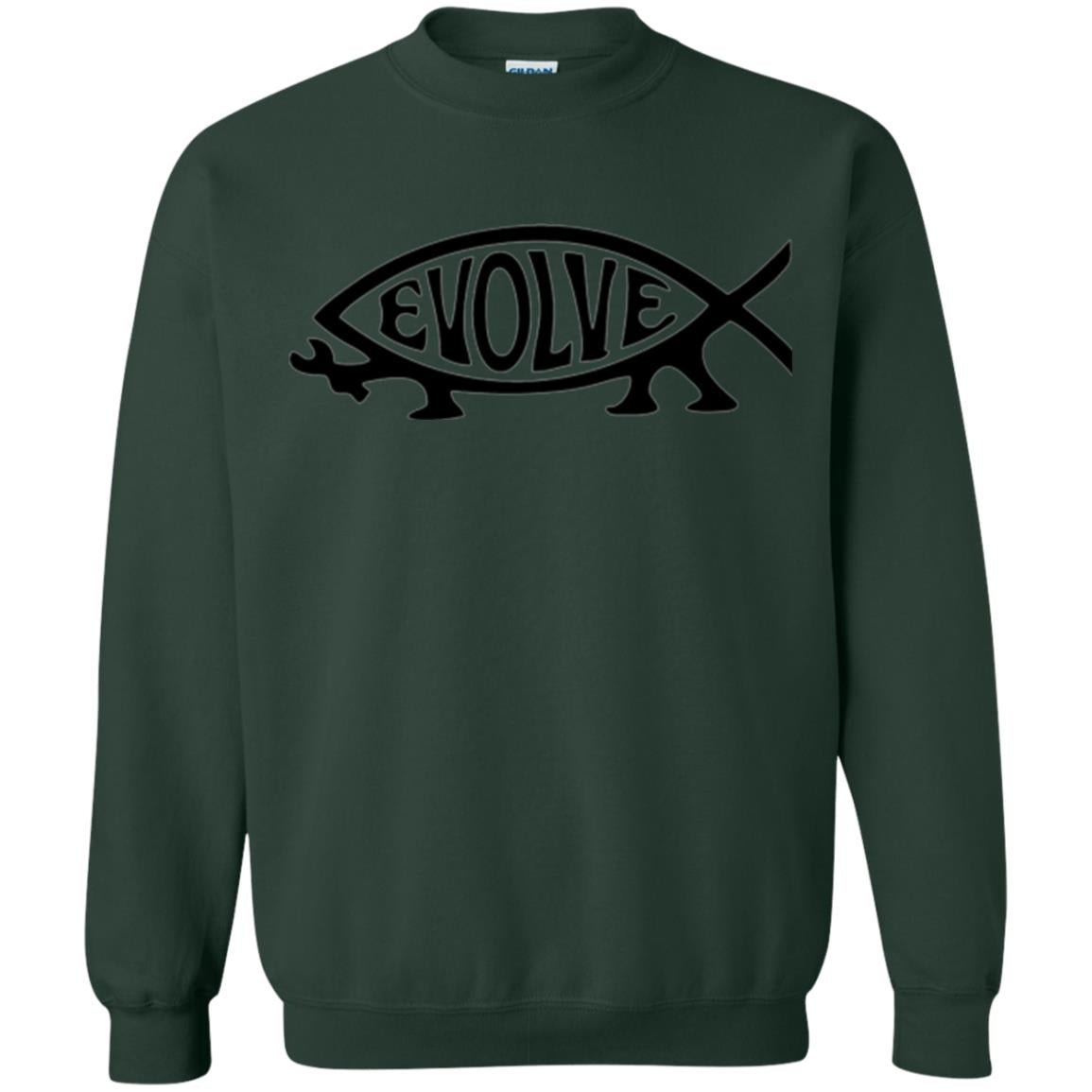 Darwin Evolution Evolve T-shirt Forest Green