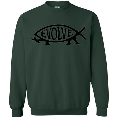 Darwin Evolution Evolve T-shirt Forest Green