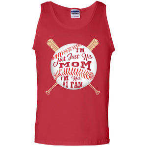 Baseball Mom Shirt Im Not Just His Mom Fan