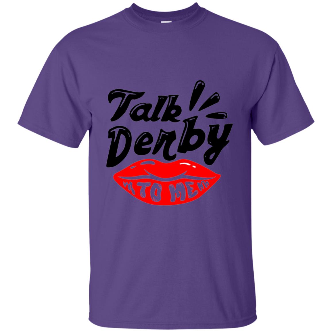 Kentucky Party Lip Talk Derby To Me Horse Festival Shirt Purple