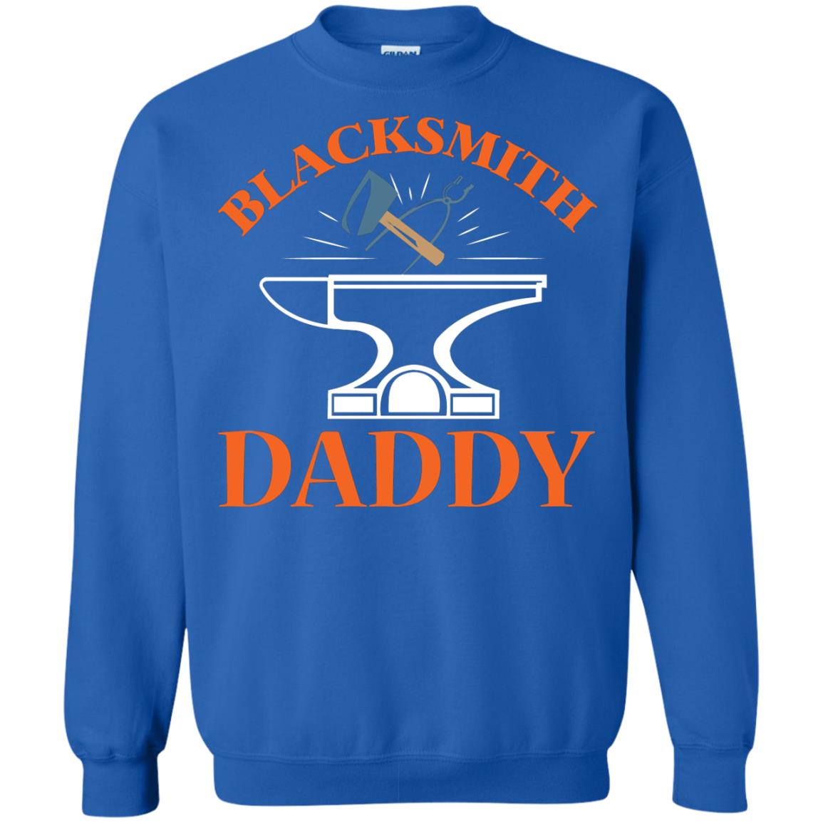 Blacksmith Daddy Happy Father's Day Shirt Royal