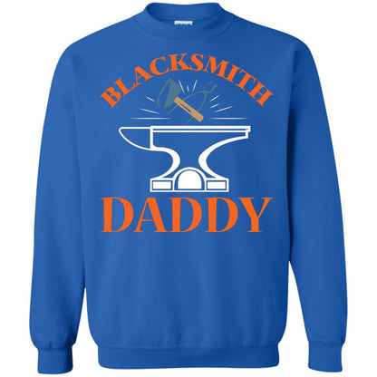 Blacksmith Daddy Happy Father's Day Shirt Royal