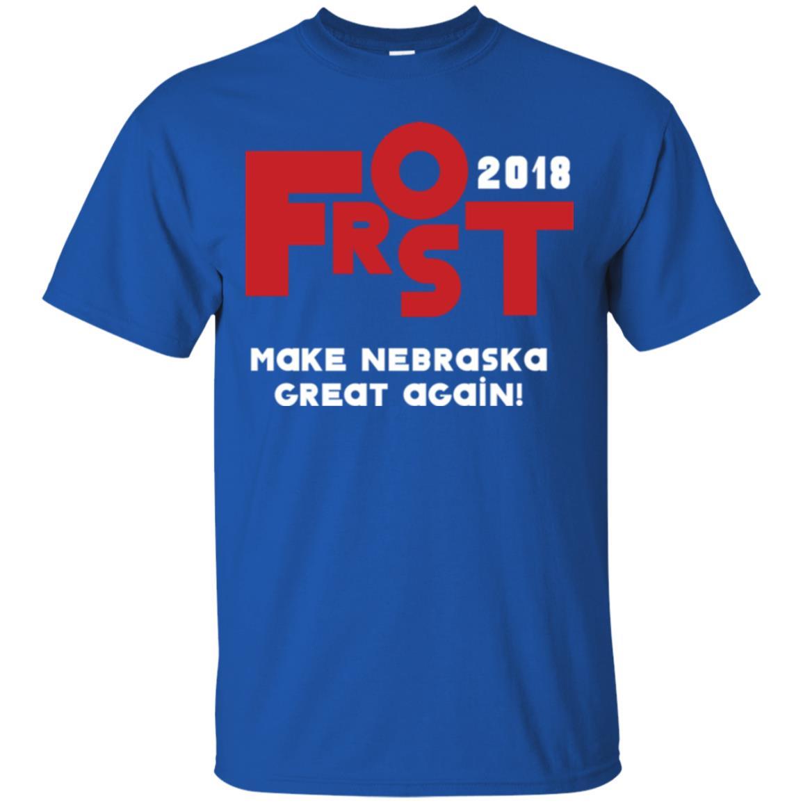 Frost 2018 Make Nebraska Great Again T-shirt Royal