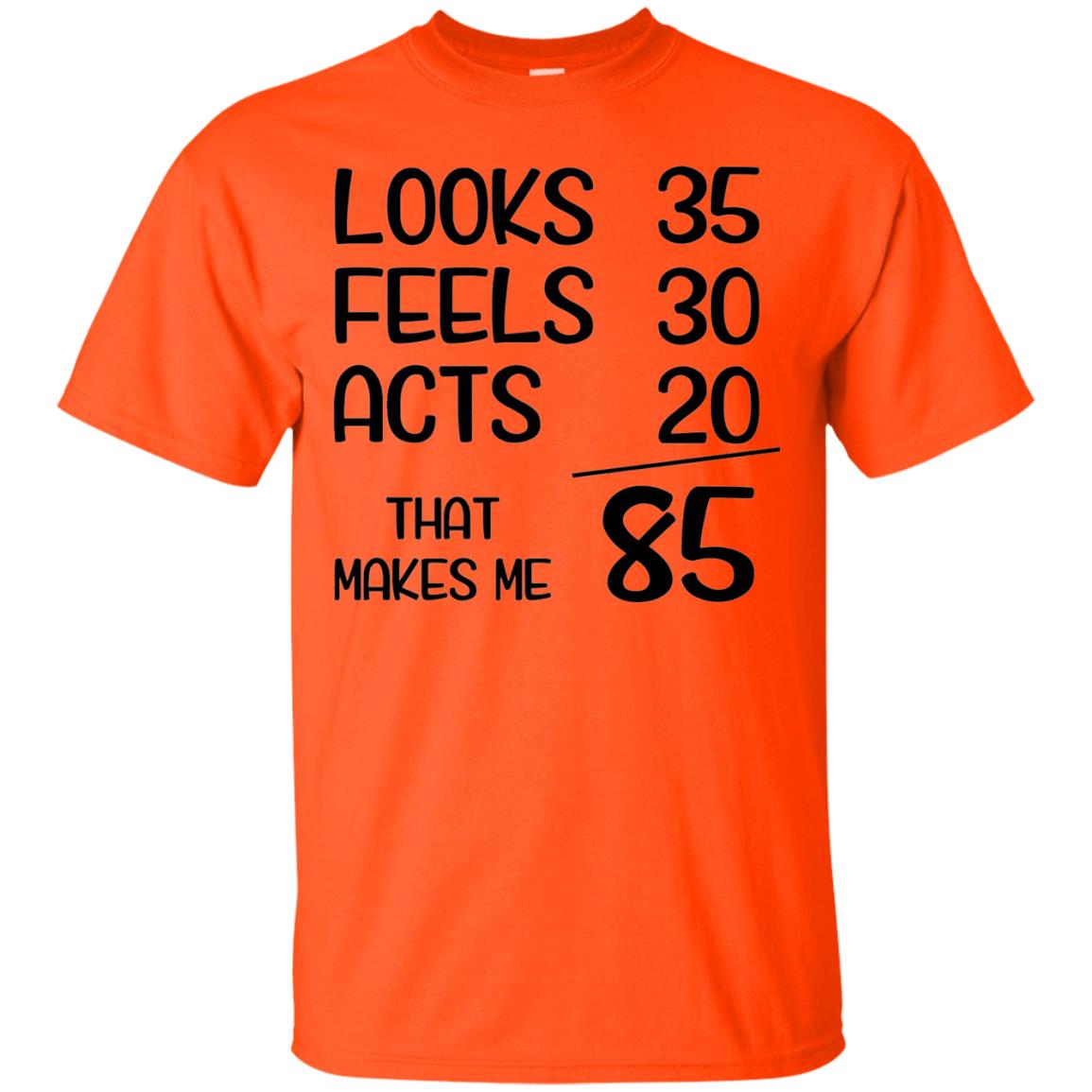 Funny 1933 85 Years Old 85th Birthday T-shirt Orange