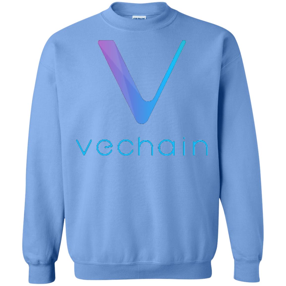 Vechain Ven Cryptocurrency Blockchain T-shirt Carolina Blue