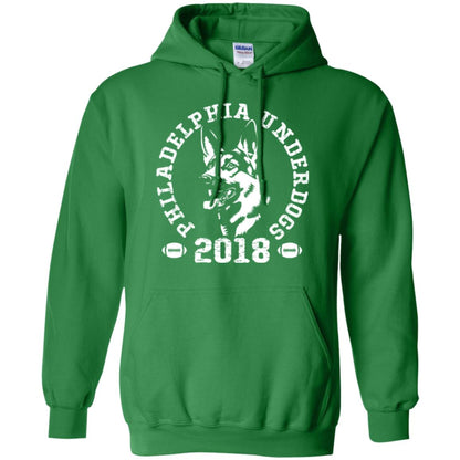 Dog Lover T-shirt Philadelphia Underdogs T-shirt Irish Green