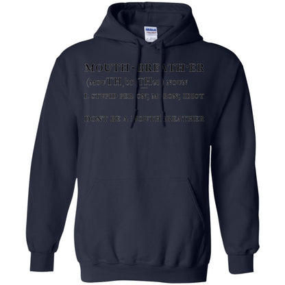 Funny T-shirt Mouthbreather Navy