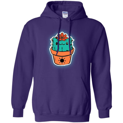 Cat Lovers T-shirt Catcus Purple