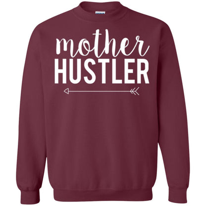 Mommy T-shirt Mother Hustler Maroon