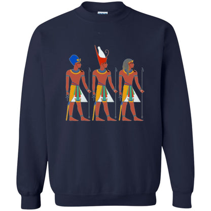 Ancient Egypt Pharaoh Art T-shirt Navy