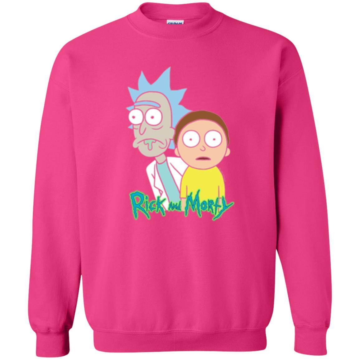 Film T-shirt Rick And Morty Stunned Heliconia