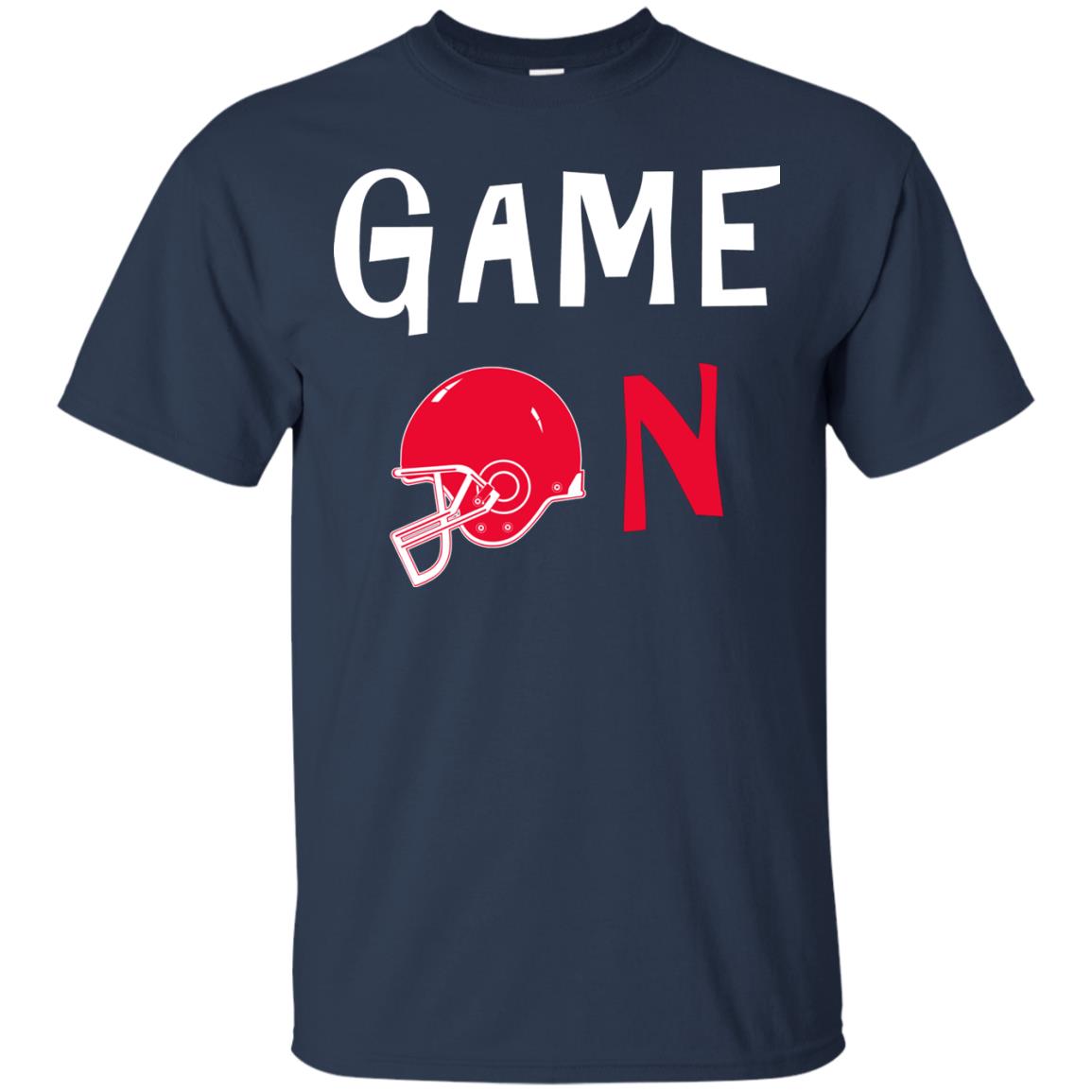 Football Lover T-shirt Game On Navy