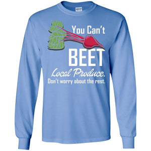 You Can_t Beet Local Produce Farmers Market T-shirt