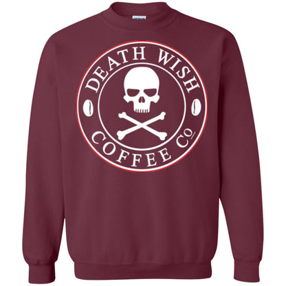 Death Wish Coffee Logo T-shirt Maroon