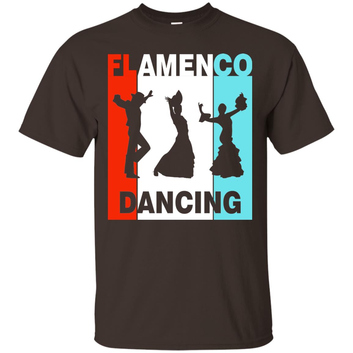 Flamenco Dancing Spanish Dance And Music Lover Shirt Dark Chocolate