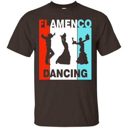 Flamenco Dancing Spanish Dance And Music Lover Shirt Dark Chocolate