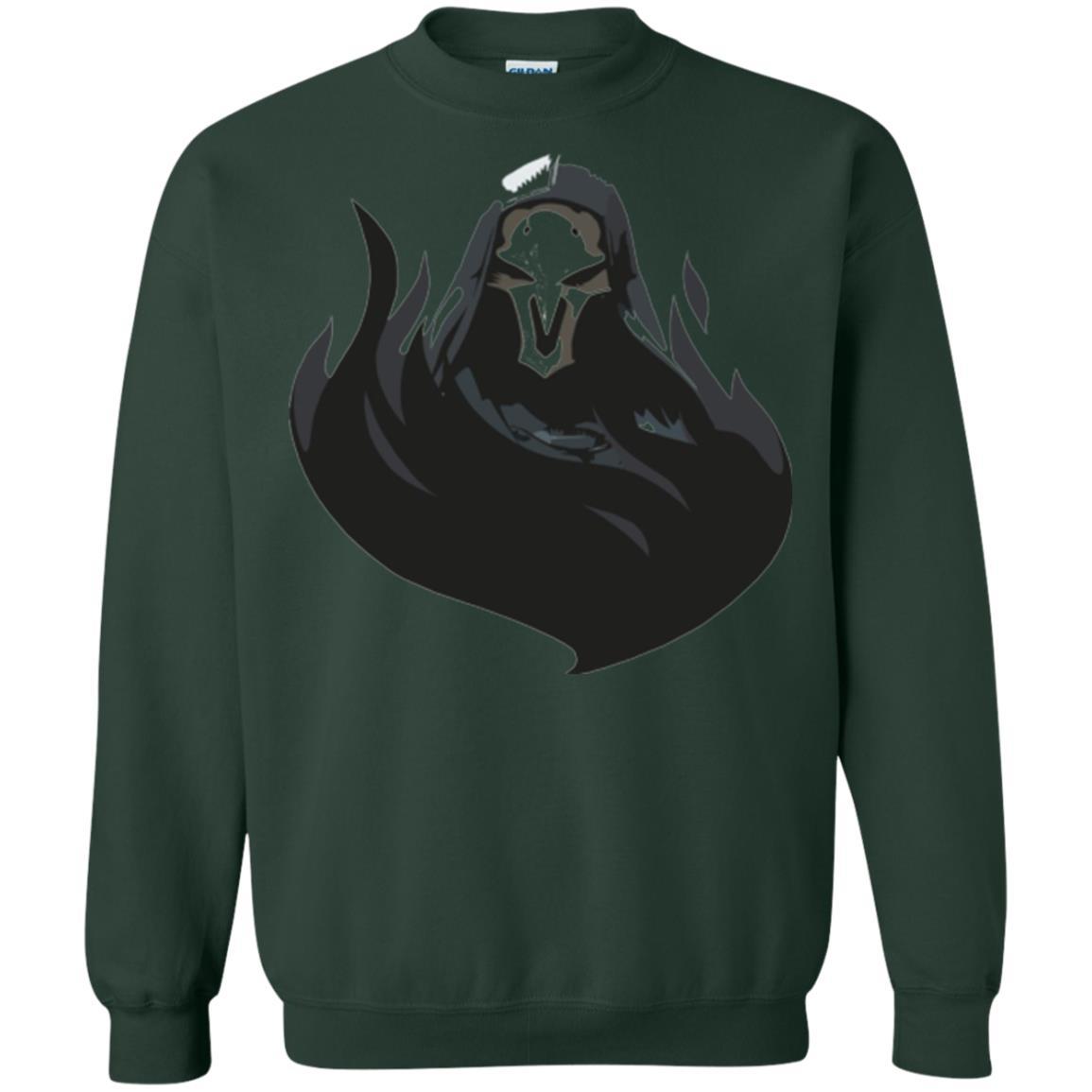 Overwatch Reaper Blossom Spray T-shirt Forest Green