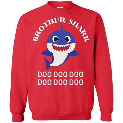Brother Shark Family Shark Shirt Red