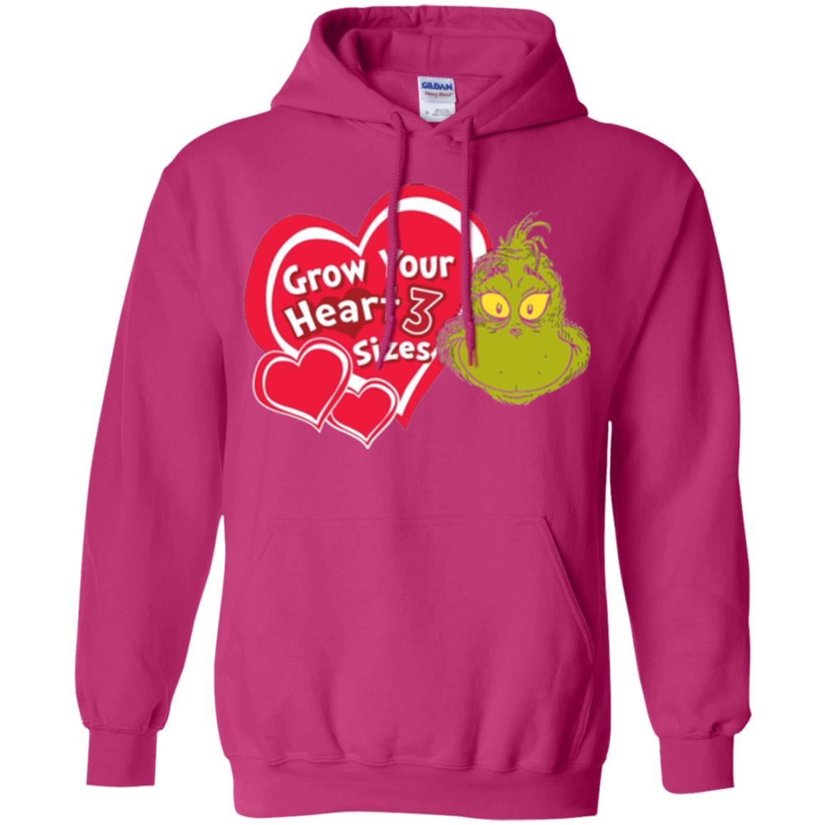 Dr. Seuss Grinch T-shirt Grow Your Heart 3 Sizes Heliconia