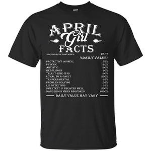 April Girl Facts T-shirtG200 Gildan Ultra Cotton T-Shirt