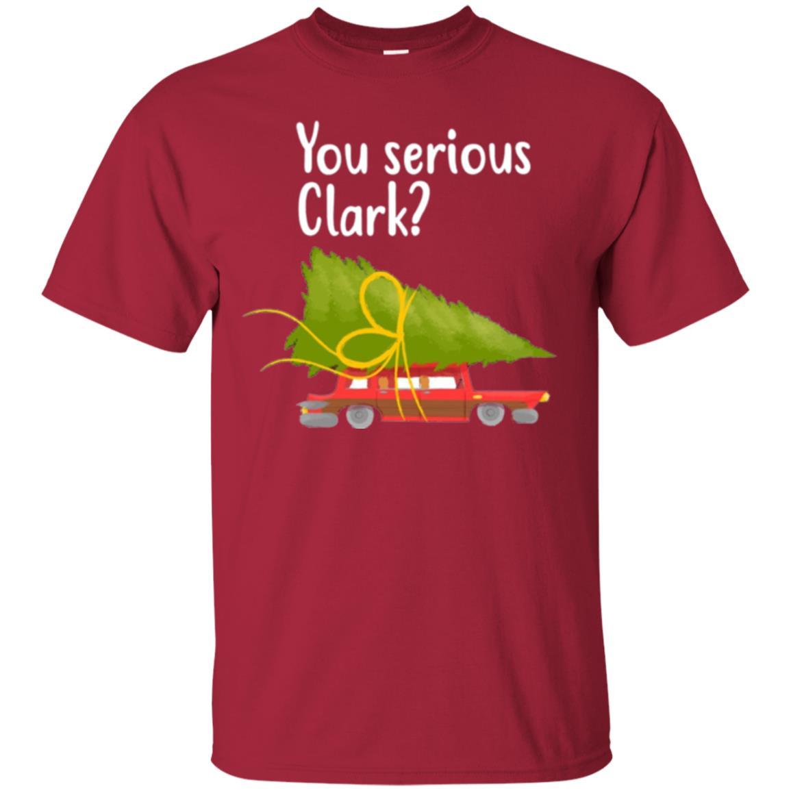 Christmas T-shirt You Serious Clark Griswold Cardinal