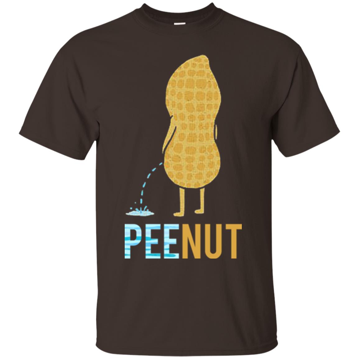 Funny Peenut Gift Shirt For Cool Boys Dark Chocolate