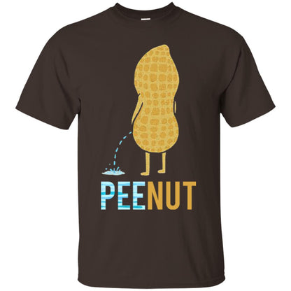 Funny Peenut Gift Shirt For Cool Boys Dark Chocolate