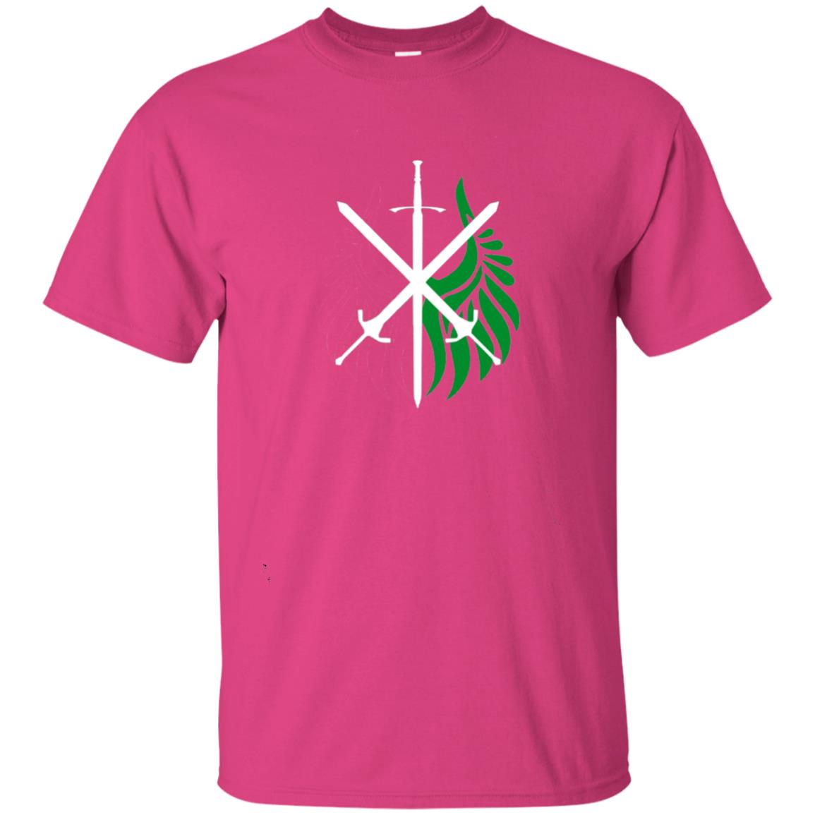 Battle Wings Of Medieval Victory T-shirt Heliconia