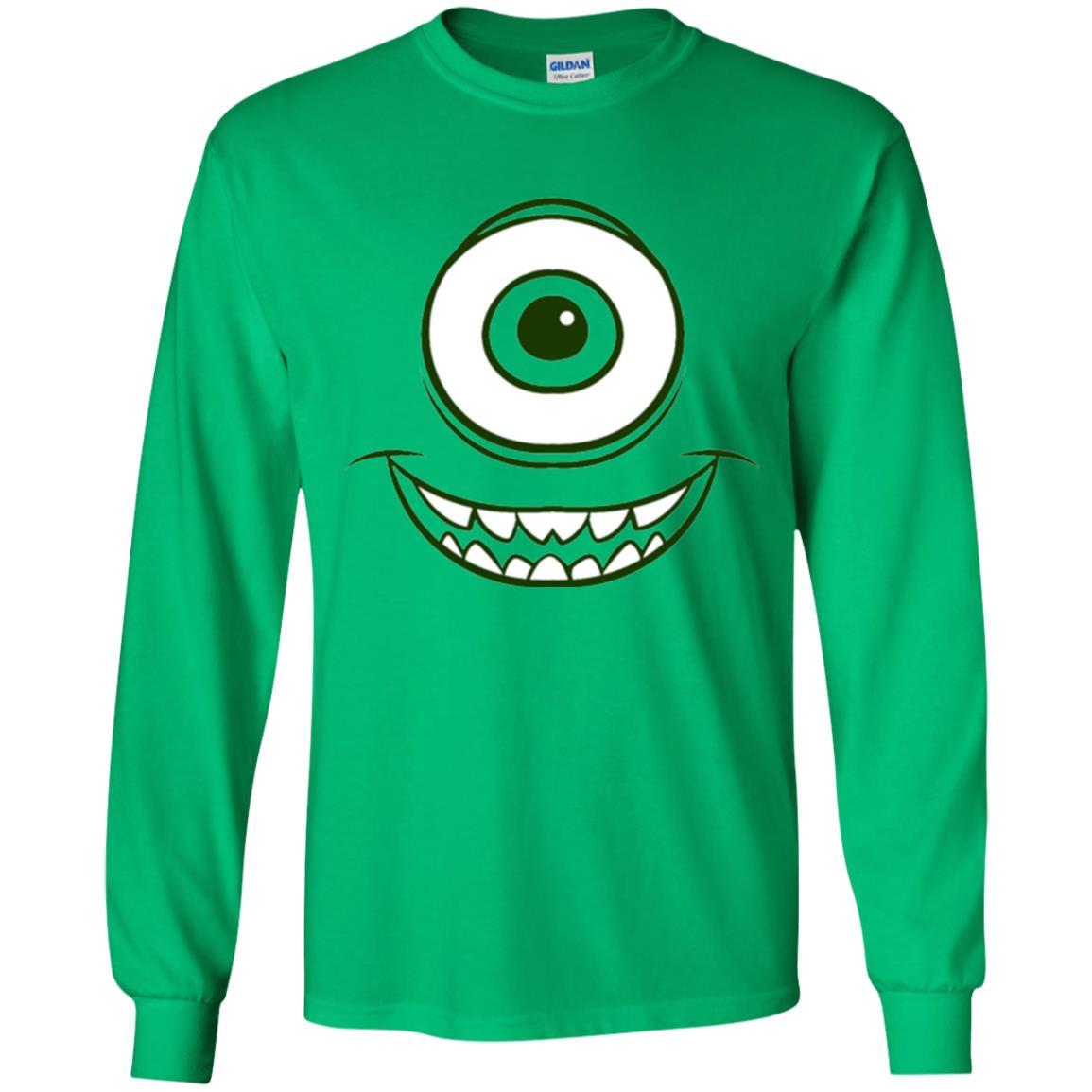 Cartoon T-shirt Mike Wazowski Eye Graphic Irish Green