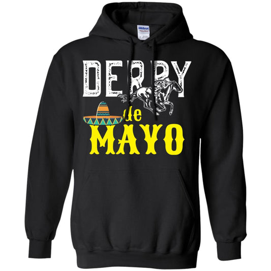Cinco Derby De Mayo Horse Race Shirt Black