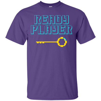 Ready Player Gamer T-shirt Purple