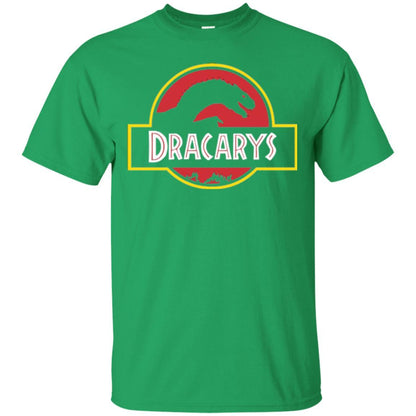 Dinosaur T-shirt Dracarys Dragon Parody Irish Green