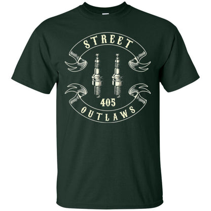 Engineer T-shirt 405 Street Outlaws Forest Green