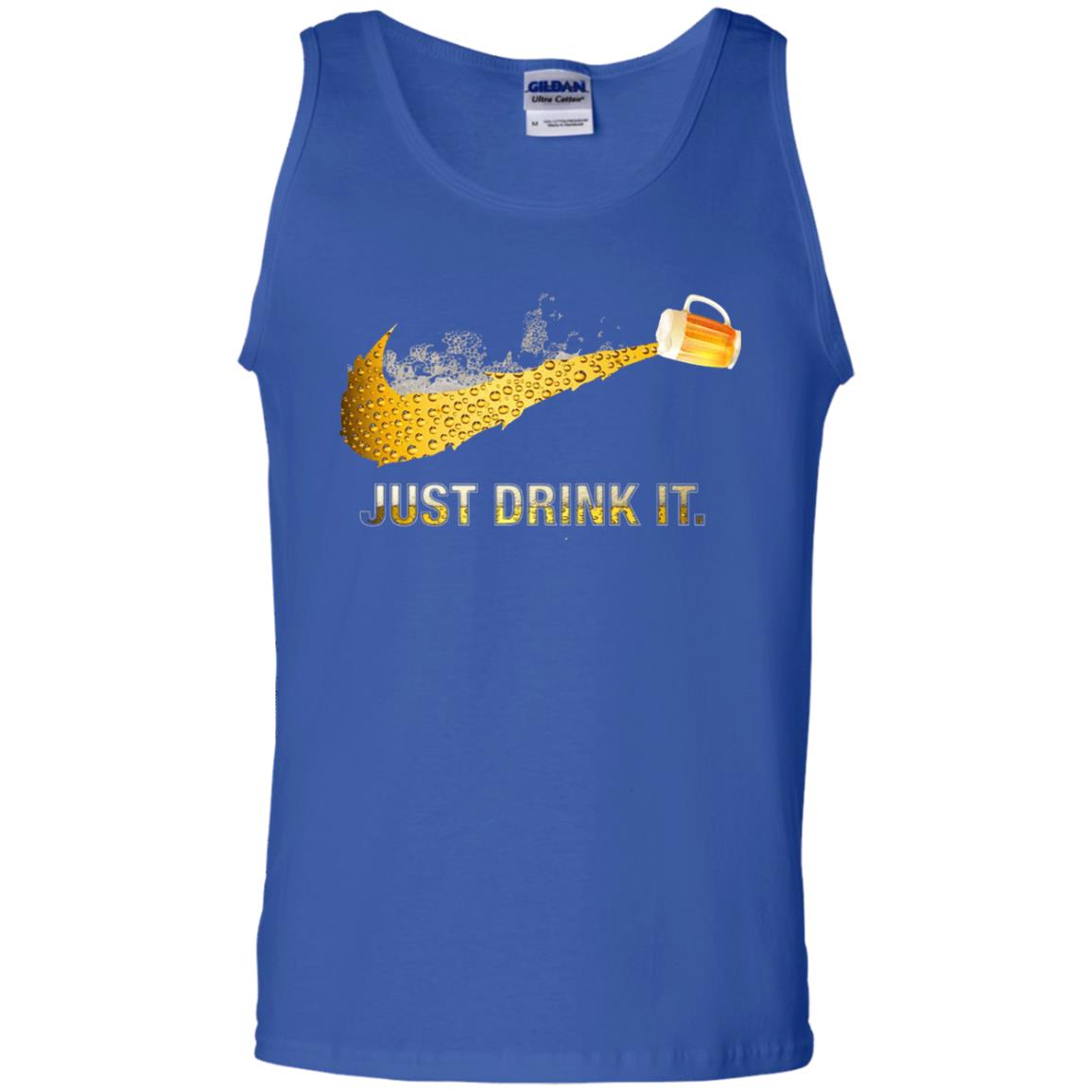 Beer Just Drink It Beer Lover T-shirt Royal