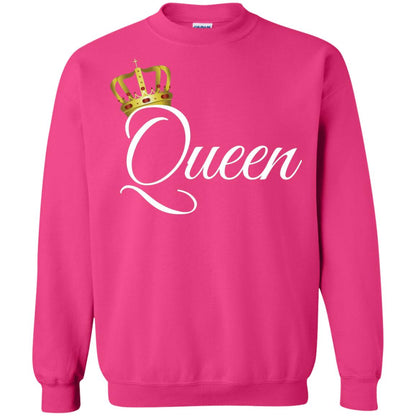 King And Queen T-shirt Matching Couple Outfits Heliconia