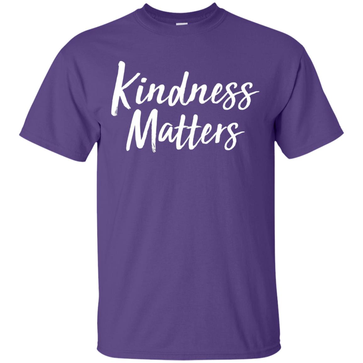 Kindness Matters T-shirt Purple