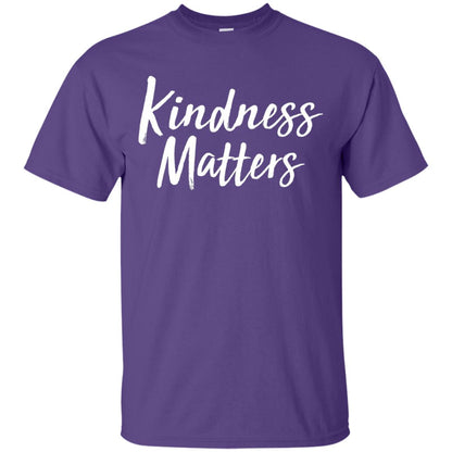 Kindness Matters T-shirt Purple