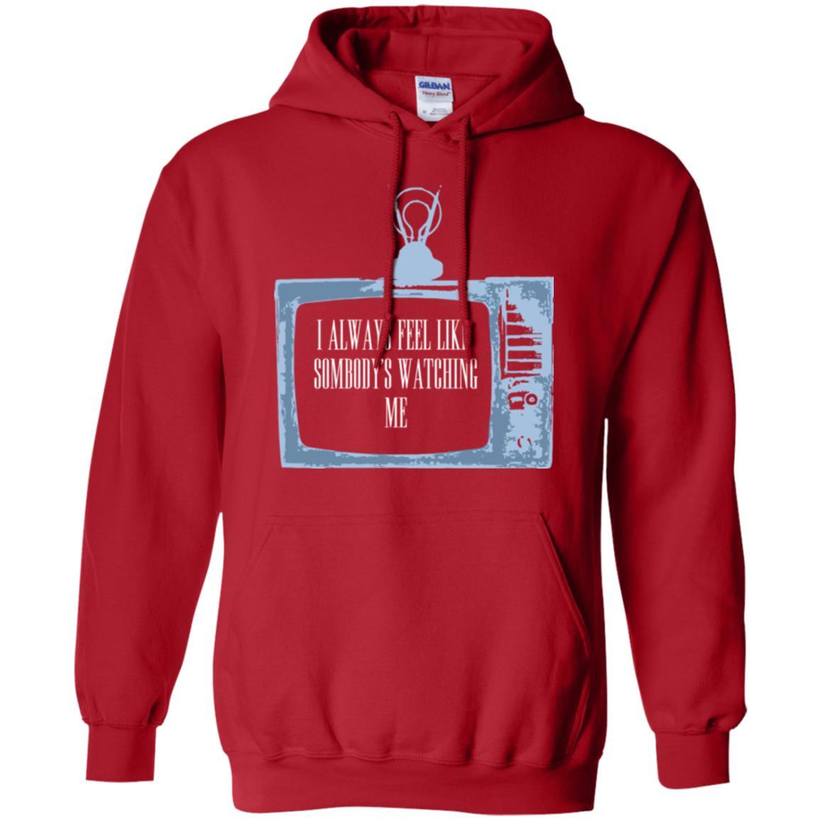 I Always Feel Like Sombody's Watching Me T-shirt Red