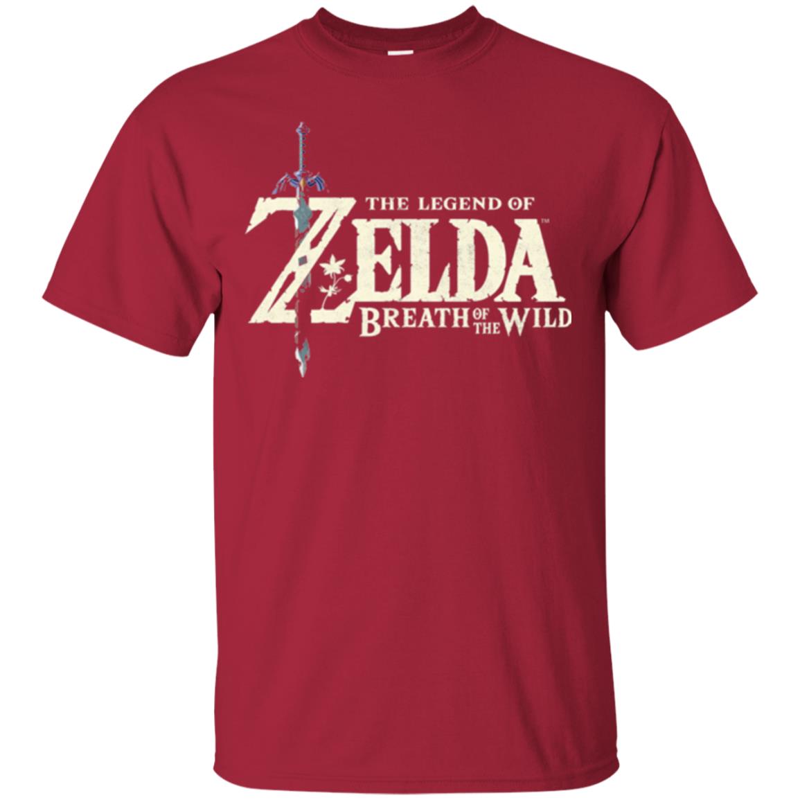 Game T-shirt Nintendo Zelda Breath Of The Wild Cardinal