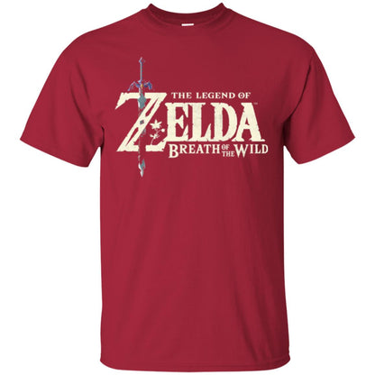 Game T-shirt Nintendo Zelda Breath Of The Wild Cardinal