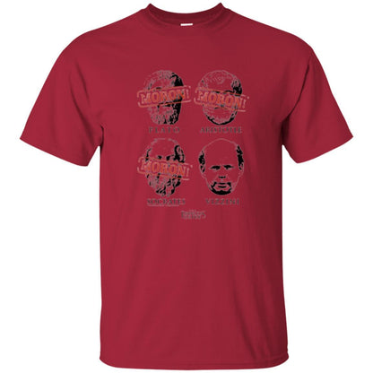 Philosopher T-shirt Princess Bride Morons T-shirt Cardinal
