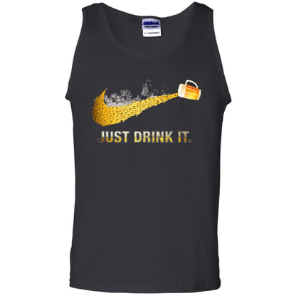 Beer Just Drink It Beer Lover T-shirt Black